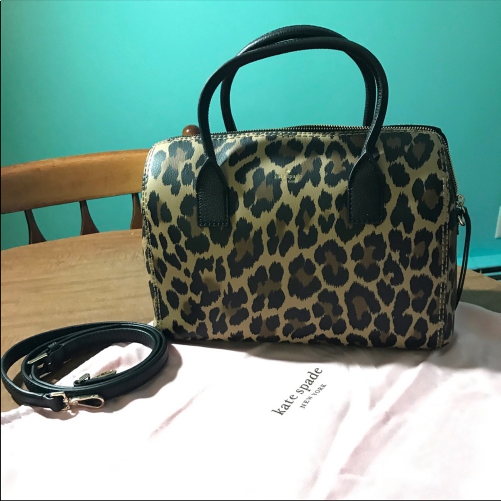 Kate Spade ♠️ Leopard purse